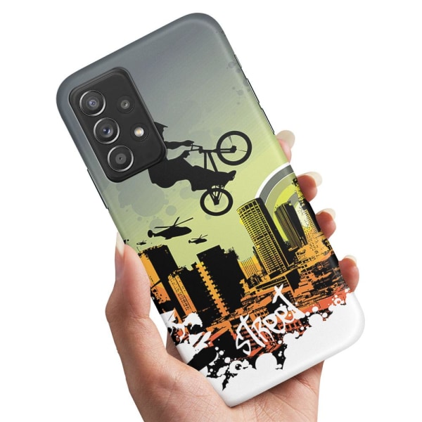 Samsung Galaxy A52/A52s 5G - Cover/Mobilcover Street BMX Multicolor