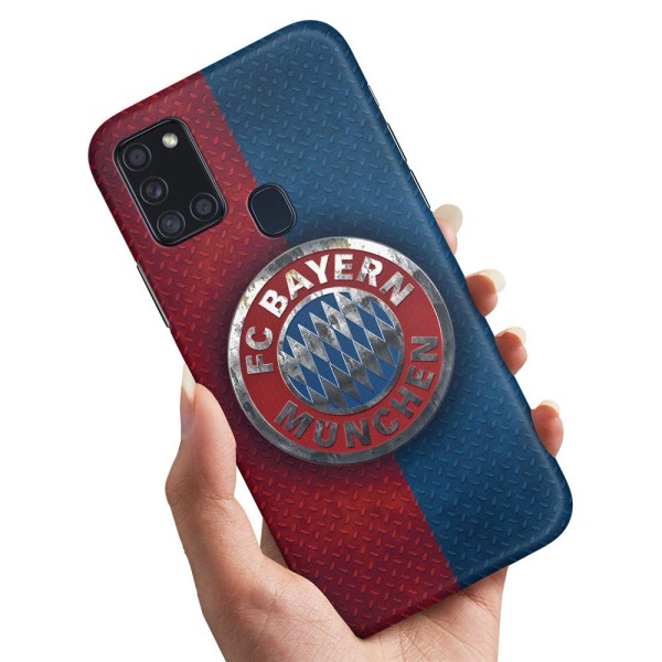 Samsung Galaxy A21s - Cover/Mobilcover Bayern München