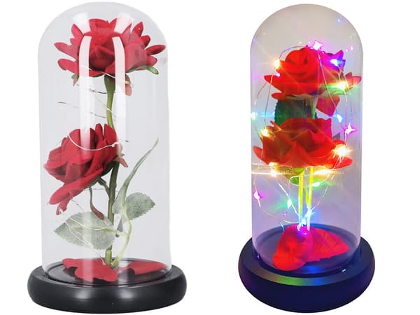 Ros i Glaskupa - LED RGB