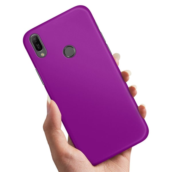 Huawei Y6 (2019) - Cover/Mobilcover Lilla Purple