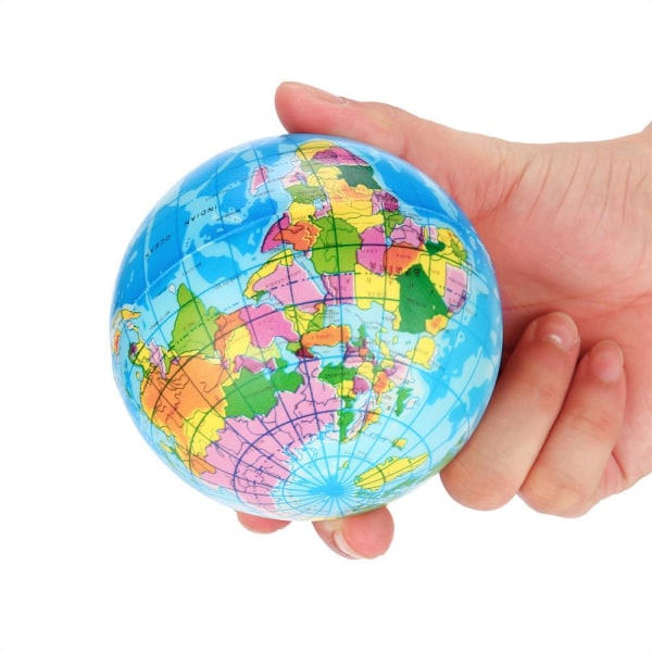 Stressball / Klemmball – Jordklode Multicolor