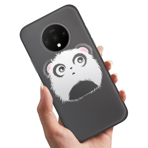 OnePlus 7T - Skal/Mobilskal Pandahuvud