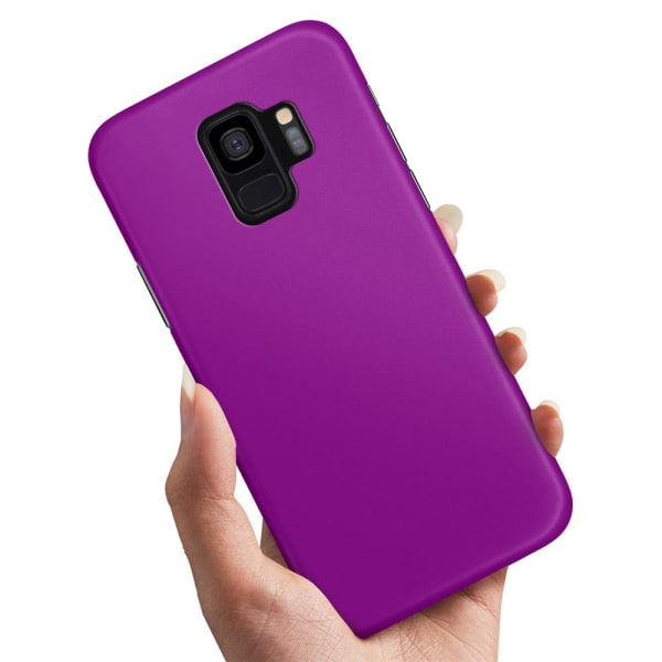 Samsung Galaxy S9 - Cover/Mobilcover Lilla Purple