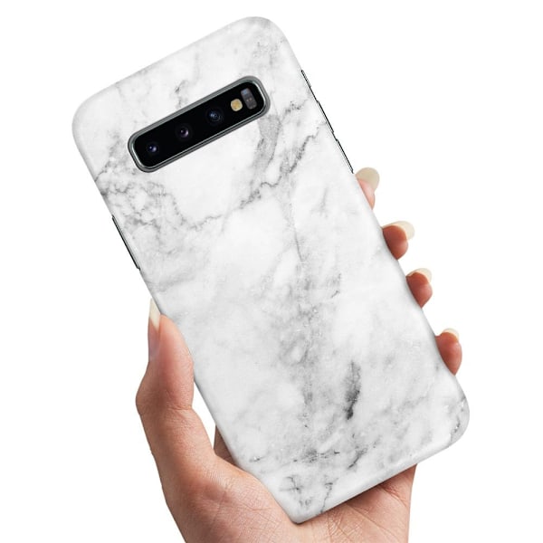 Samsung Galaxy S10 Plus - Kuoret/Suojakuori Marmori Multicolor