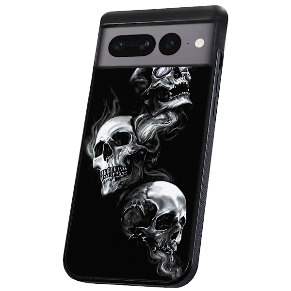 Google Pixel 9/9 Pro - Cover/Mobilcover Skulls