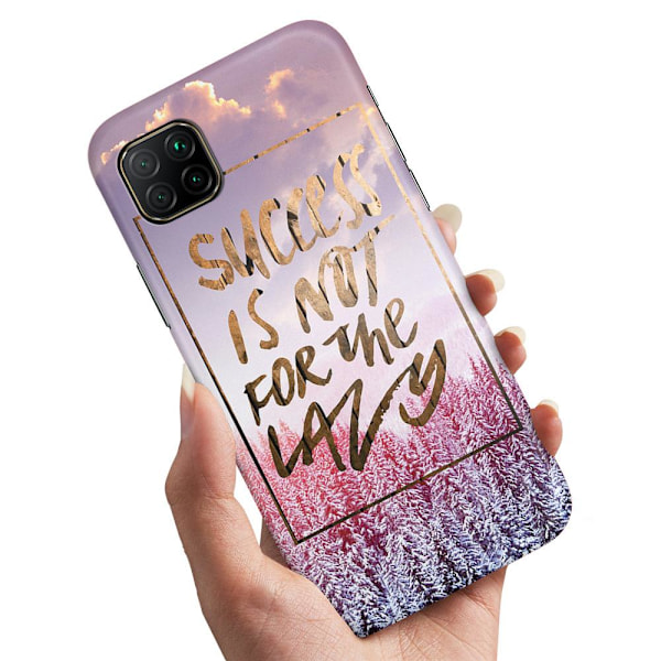 Huawei P40 Lite - Skal/Mobilskal Success Not Lazy