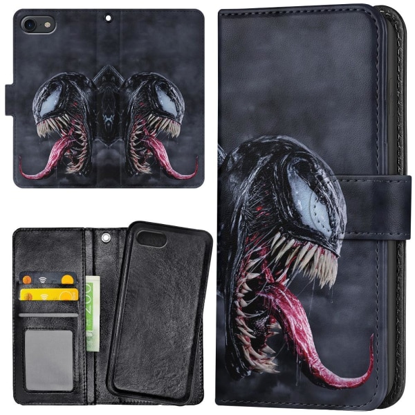 iPhone 7/8/SE - Plånboksfodral/Skal Venom