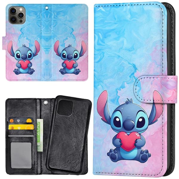 iPhone 14 Pro Max - Lompakkokotelo/Kuoret Stitch