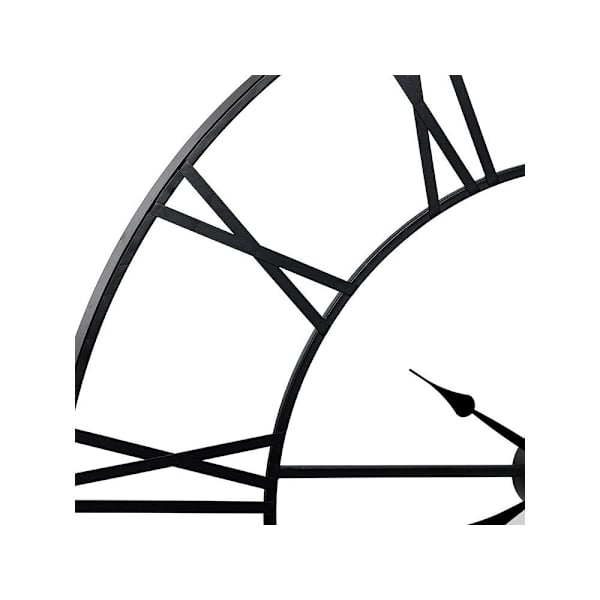 Klocka / Väggklocka - Romerska Siffror - 60cm