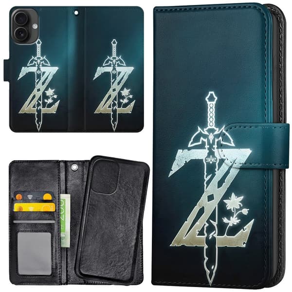 iPhone 16 - Lompakkokotelo/Kuoret Zelda