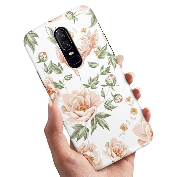 OnePlus 7 - Skal/Mobilskal Blommönster