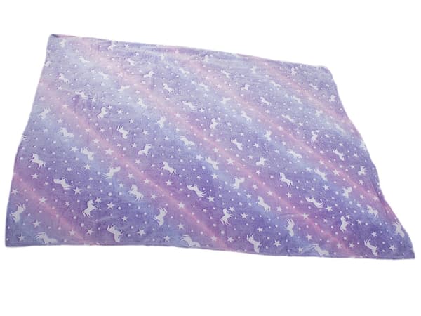 Teppe med Selvlysende Stjerner - 150x200cm Purple