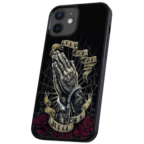 iPhone 12 Mini - Kuoret/Suojakuori Only God Can Judge Me