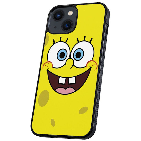 iPhone 14/15 Plus - Deksel/Mobildeksel Svampebob