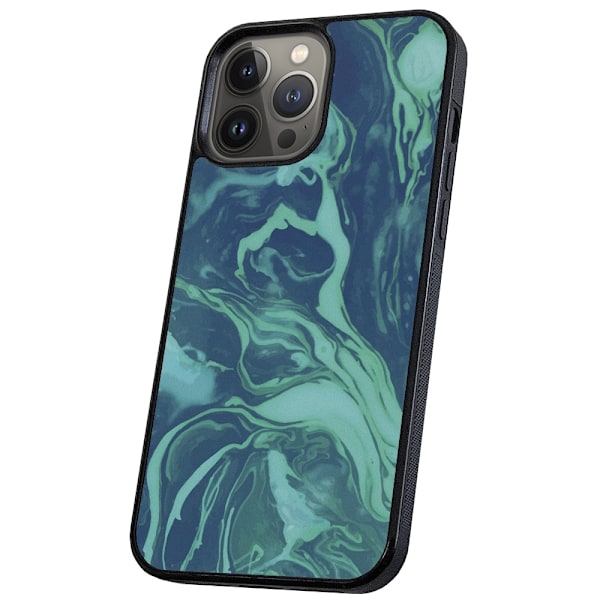 iPhone 16 Pro Max - Deksel/Mobildeksel Marmor