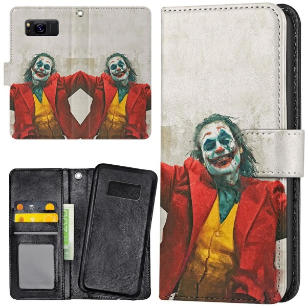 Samsung Galaxy S8 - Plånboksfodral/Skal Joker multifärg