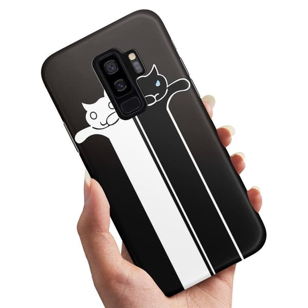 Deksel / Mobildeksel til Samsung Galaxy S9 Plus - Avlange Katter