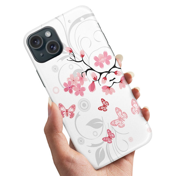 iPhone 15 Plus - Skal/Mobilskal Naturligt Mönster