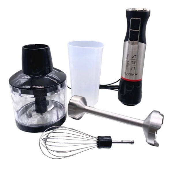 3-i-1 Elvisp, Stavmixer & Hackare - 1000W
