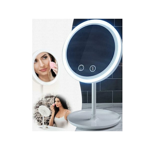 Sminkspegel LED & Fläkt - Spegel till Smink