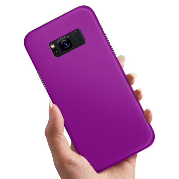 Samsung Galaxy S8 - Cover/Mobilcover Lilla Purple