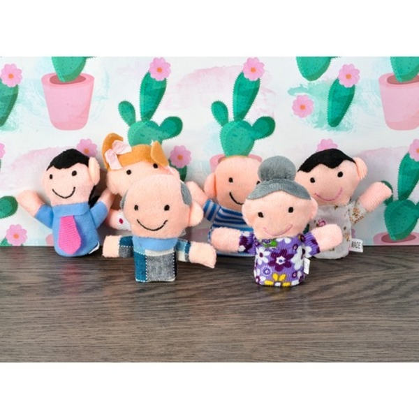 6-Pack Fingerdocka / Docka - Olika figurer