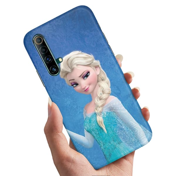 Deksel / Mobildeksel til Realme X50 - Frozen Elsa