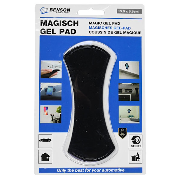 Gelpad multifunktion svart mix