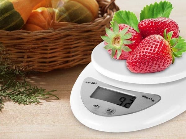Köksvåg 5 kg - Digital våg med LCD-display
