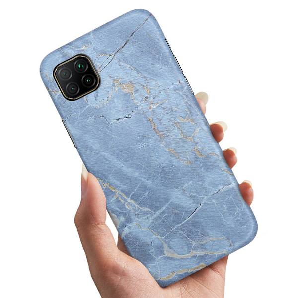 Huawei P40 Lite - Skal/Mobilskal Marmor multifärg