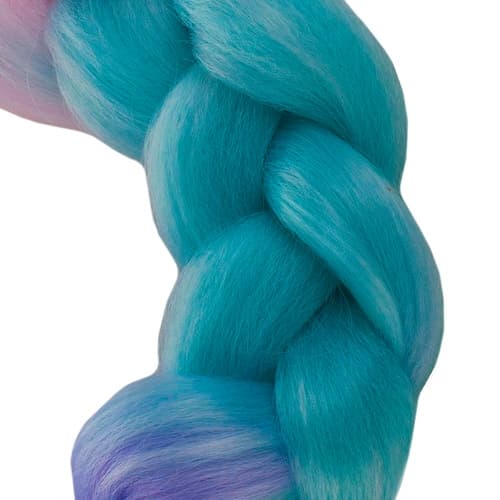 Jumbo Braid / Løshår Hårfletning - 60 cm Retro Ombre