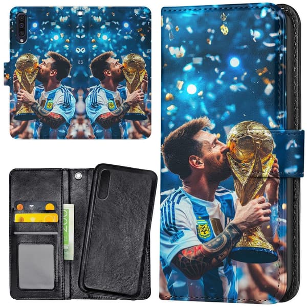 Huawei P20 Pro - Plånboksfodral/Skal Messi