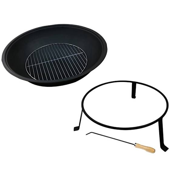Eldstad / Eldfat med Grillgaller - 55 cm