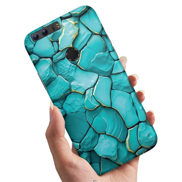 Deksel / Mobildeksel til Huawei Honor 8 - Stones