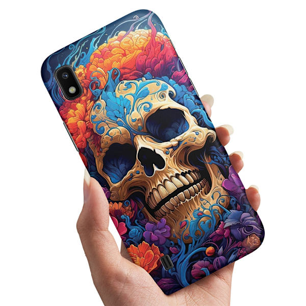 Samsung Galaxy A10 - Deksel/Mobildeksel Skull