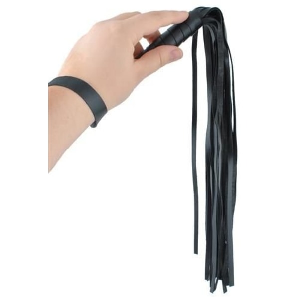 BDSM Bondage Kit med Håndjern, pisk, gag - 13-Dele Black