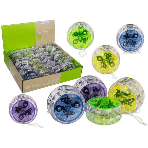 Jojo LED-valolla / Yoyo kytkimellä Multicolor