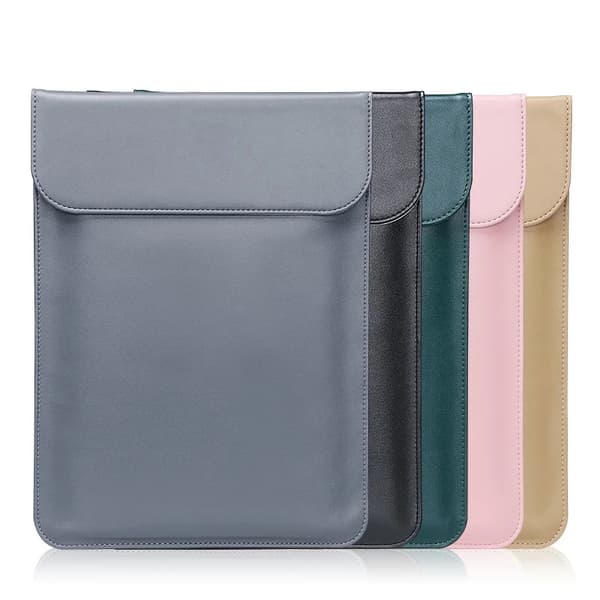 13,3" Laptopveske / Dataveske / Macbook - Lær Black