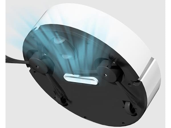 Städrobot elektrisk dammsugare sladdlös borste White