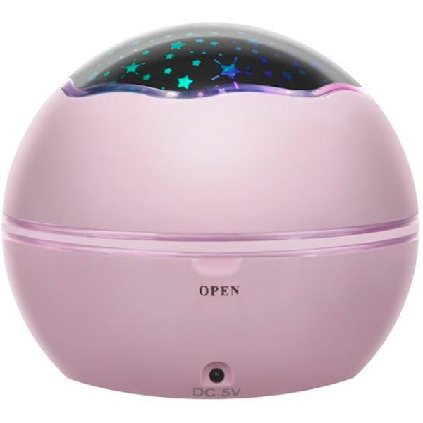 Stjerneprojektor til Børn - Galaxelampe / Natlampe Pink