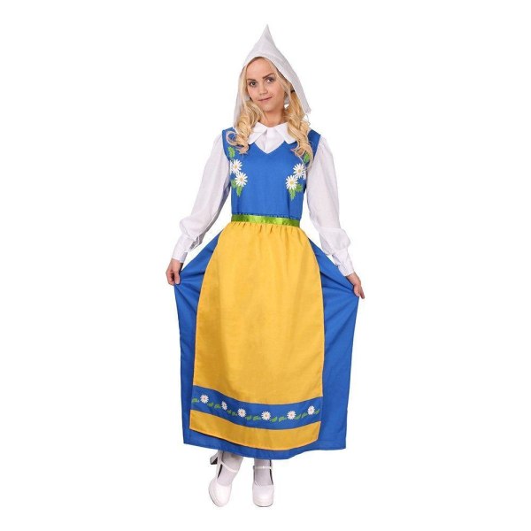 Sverige kostume Dame Maskerade kostume S