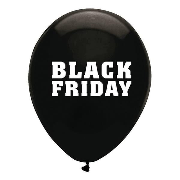 10-Pak - Balloner Black Friday