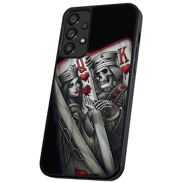 Samsung Galaxy A13 4G - Skal/Mobilskal King Queen Kortlek