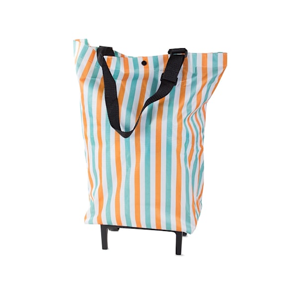 Indkøbstrolley / Indkøbstaske - Taske med hjul MultiColor Randig