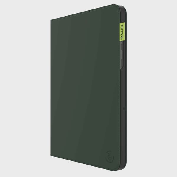 Gecko Äppelskal Folio Fodral Galaxy Tab A11+/A9+ 11" Grön