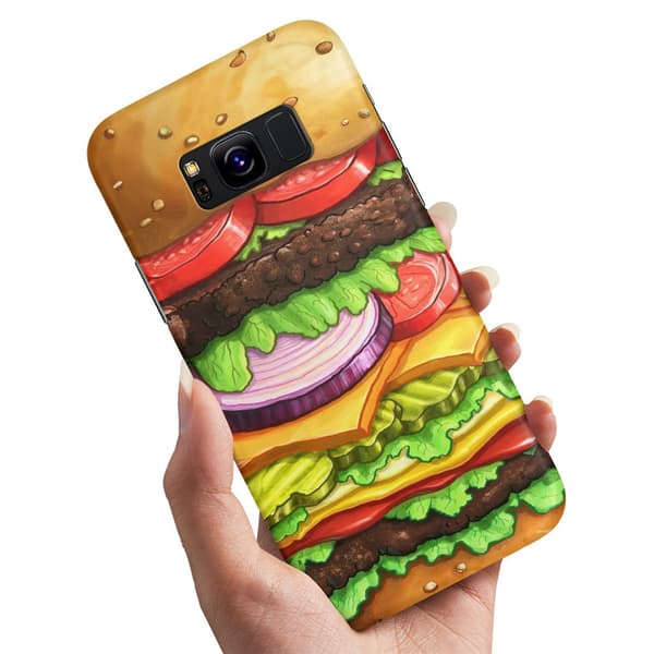 Deksel / Mobildeksel til Samsung Galaxy S8 Plus - Hamburger
