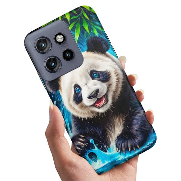 Deksel / Mobildeksel til Motorola Edge 50 Neo - Panda