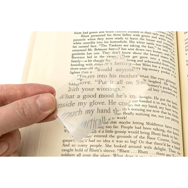 Förstoringsglas - 25x17cm - Förstoring 1x-5x