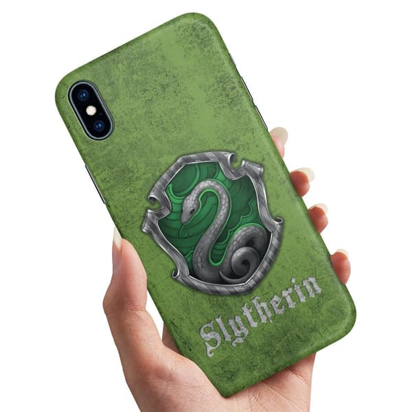Deksel / Mobildeksel til iPhone XR - Harry Potter Slytherin