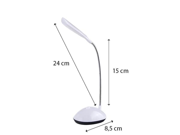 Skrivebordslampe Trådløs - LED Bordlampe